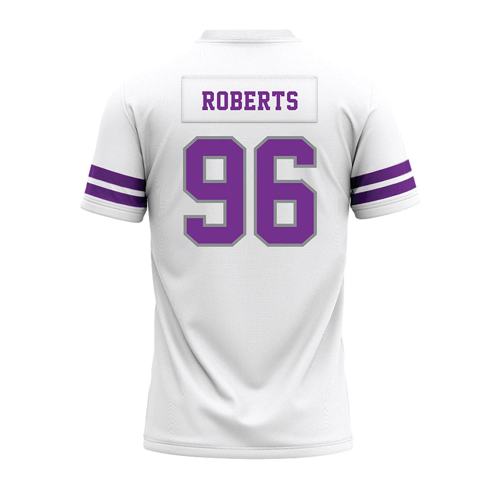 Mount Union - NCAA Football : Zavion Roberts - White Premium Football Jersey-1