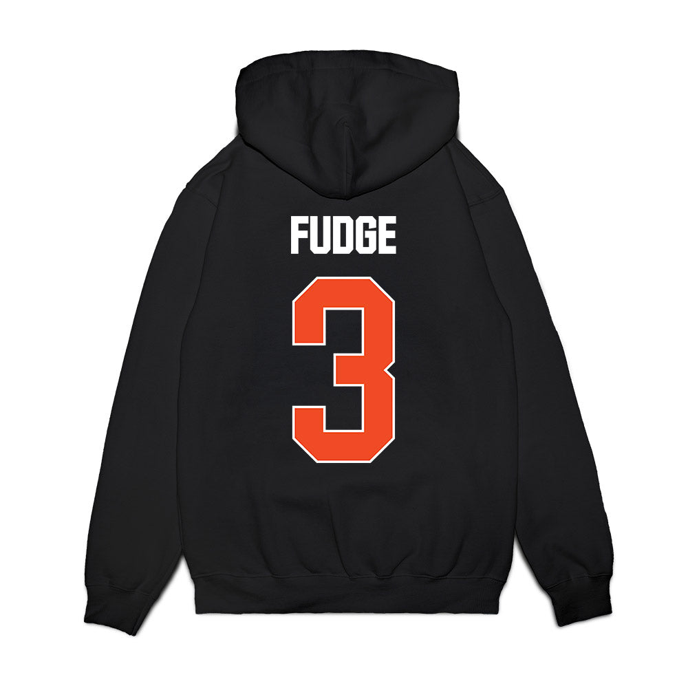 Florida - NCAA Men's Basketball : Alex Fudge - NCAA® March Madness® 2025 Sweet Sixteen Shersey Premium Hooded Sweatshirt-1