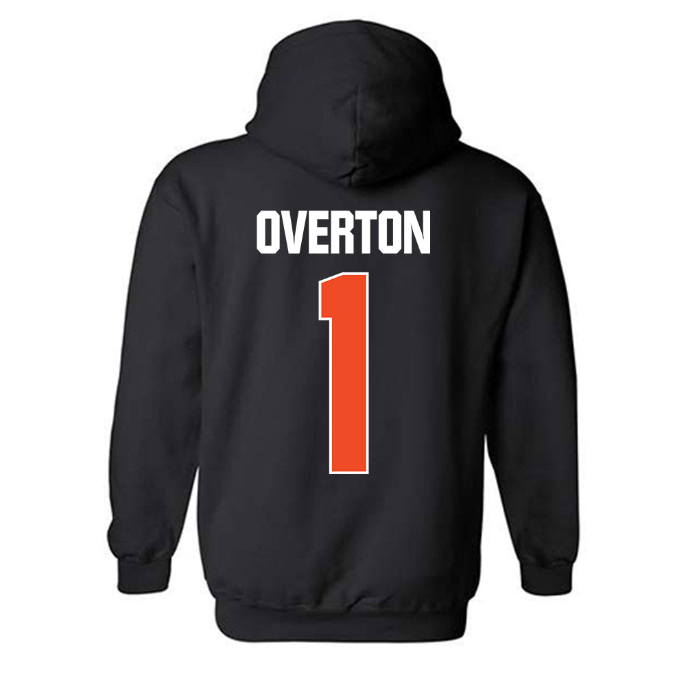 Auburn - NCAA Men's Basketball : Kevin Overton - NCAA® March Madness® 2025 Shersey Hooded Sweatshirt-1