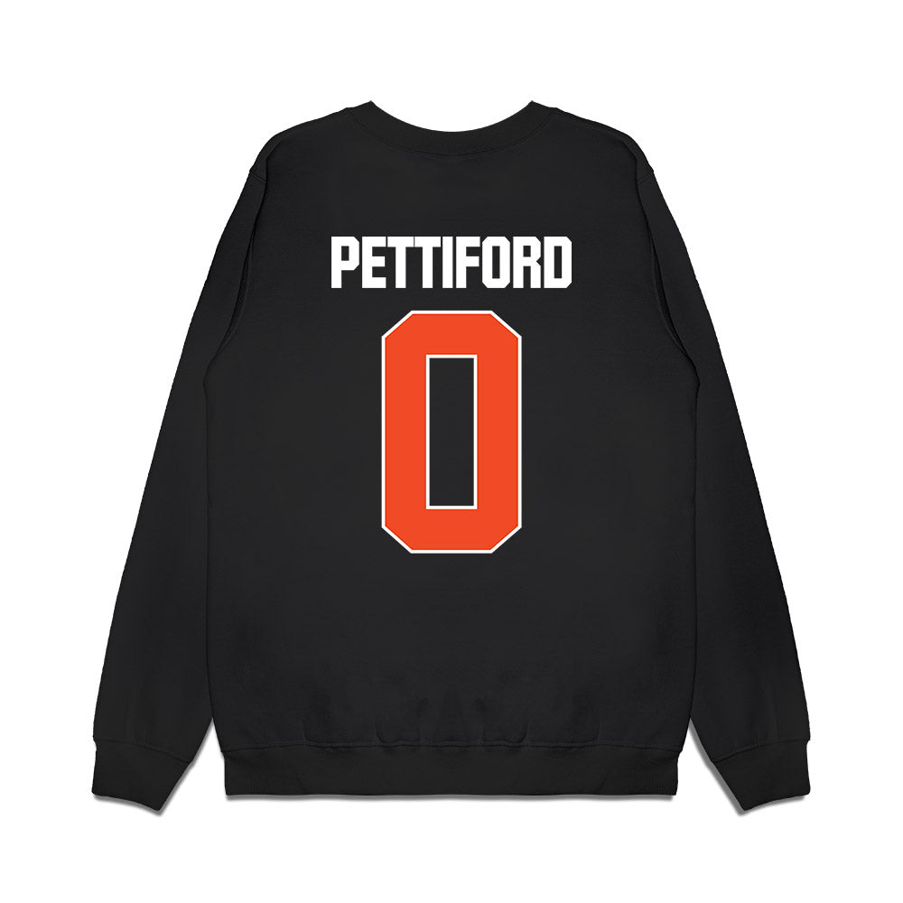 Auburn - NCAA Men's Basketball : Tahaad Pettiford - NCAA® March Madness® 2025 Sweet Sixteen Shersey Premium Crewneck Sweatshirt-1
