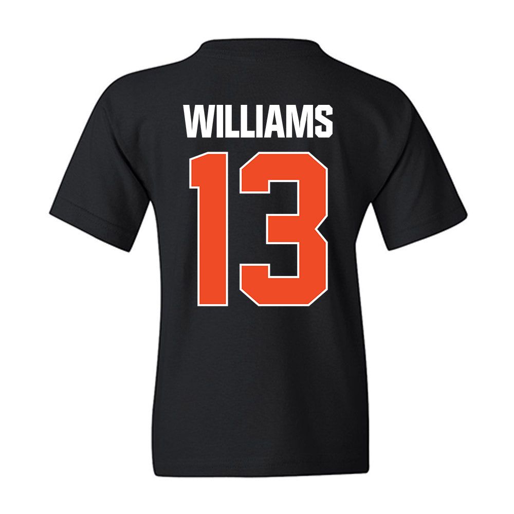 Auburn - NCAA Men's Basketball : CJ Williams - NCAA® March Madness® 2025 Sweet Sixteen Shersey Youth T-Shirt-1