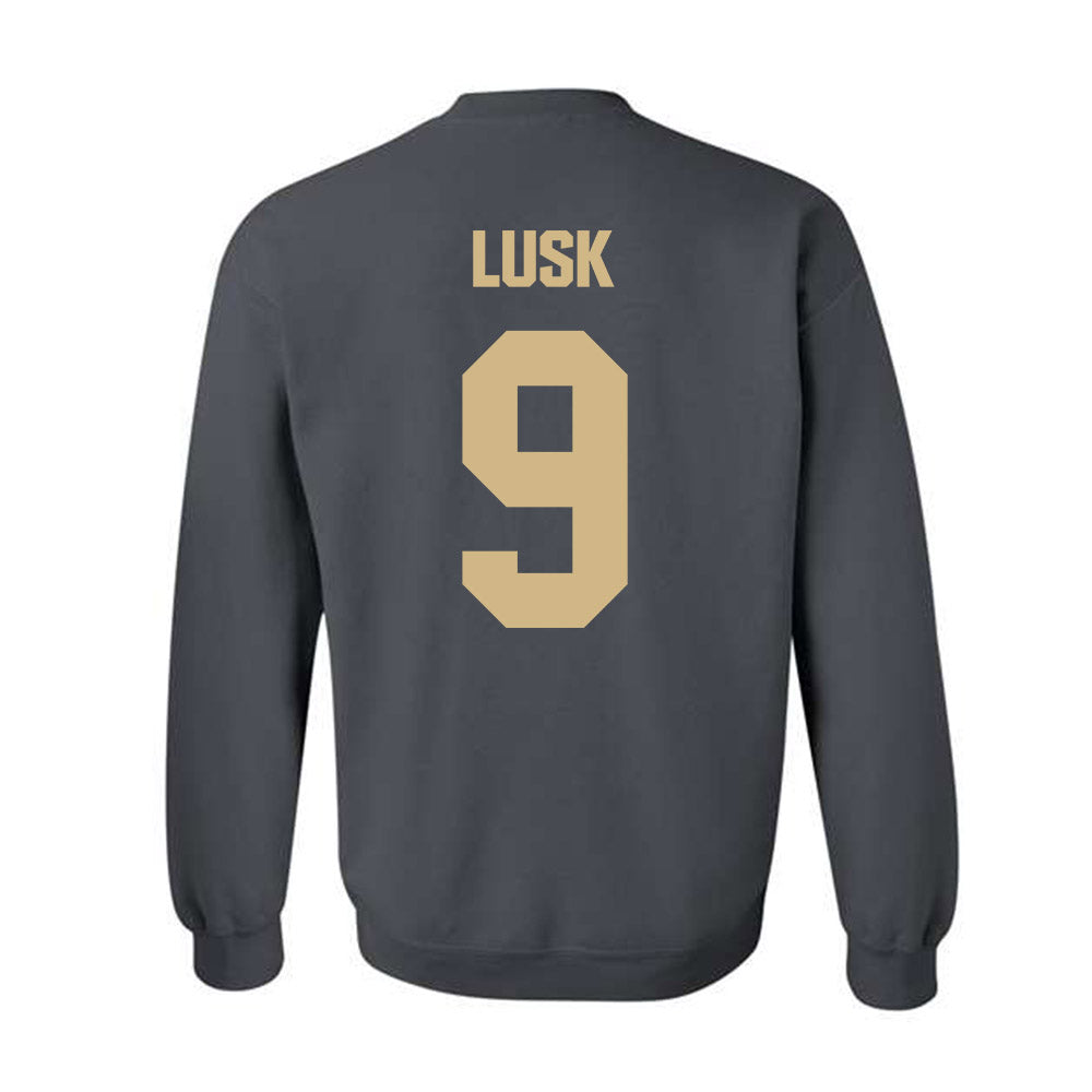 Purdue - NCAA Men's Basketball : Jack Lusk - NCAA® March Madness® 2025 Shersey Crewneck Sweatshirt-1