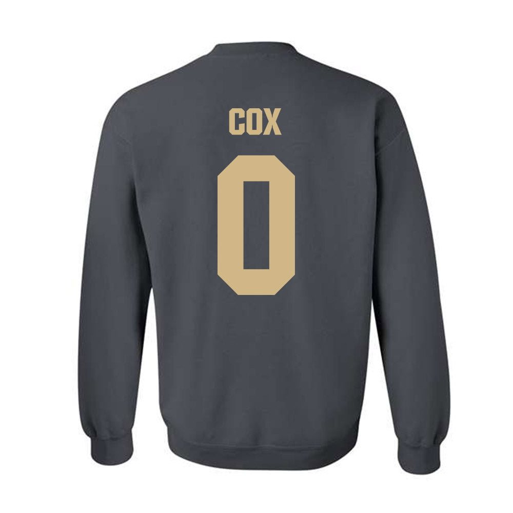 Purdue - NCAA Men's Basketball : CJ Cox - NCAA® March Madness® 2025 Shersey Crewneck Sweatshirt-1