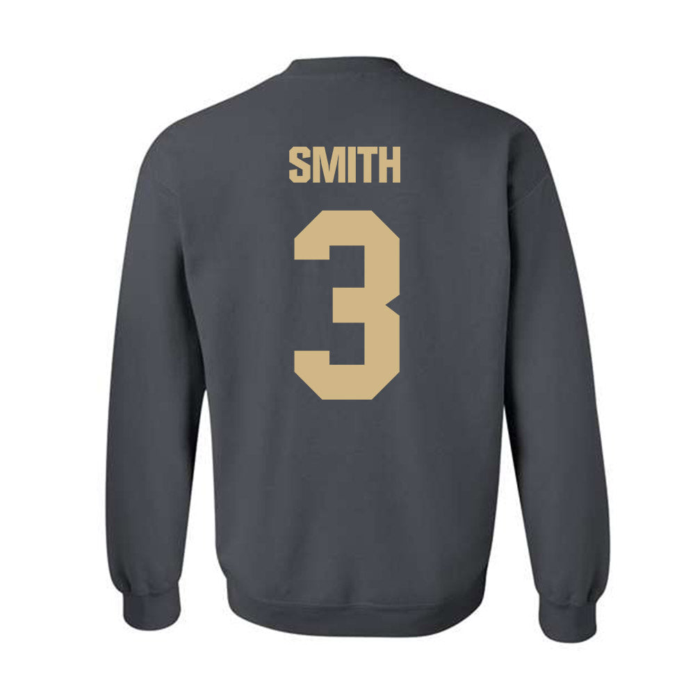 Purdue - NCAA Men's Basketball : Braden Smith - NCAA® March Madness® 2025 Shersey Crewneck Sweatshirt-1