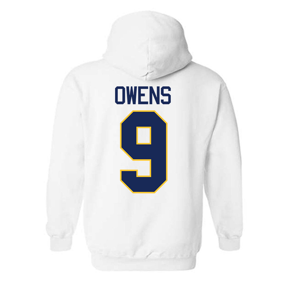 Marquette - NCAA Men's Basketball : Damarius Owens - NCAA® March Madness® 2025 Shersey Hooded Sweatshirt-1