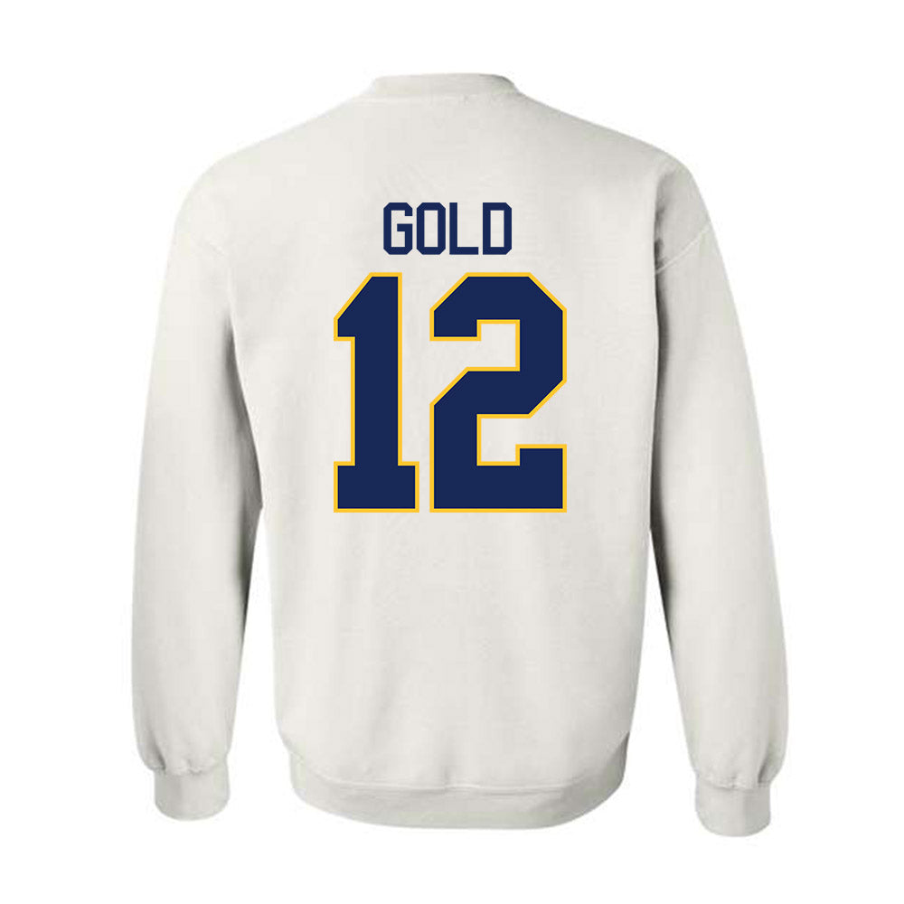Marquette - NCAA Men's Basketball : Ben Gold - NCAA® March Madness® 2025 Shersey Crewneck Sweatshirt-1