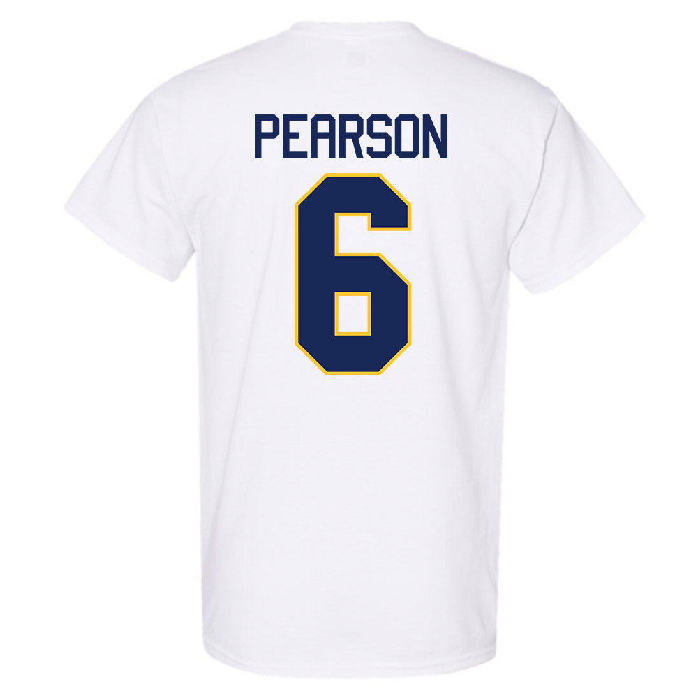 Marquette - NCAA Men's Basketball : Sheek Pearson - NCAA® March Madness® 2025 Shersey T-Shirt-1