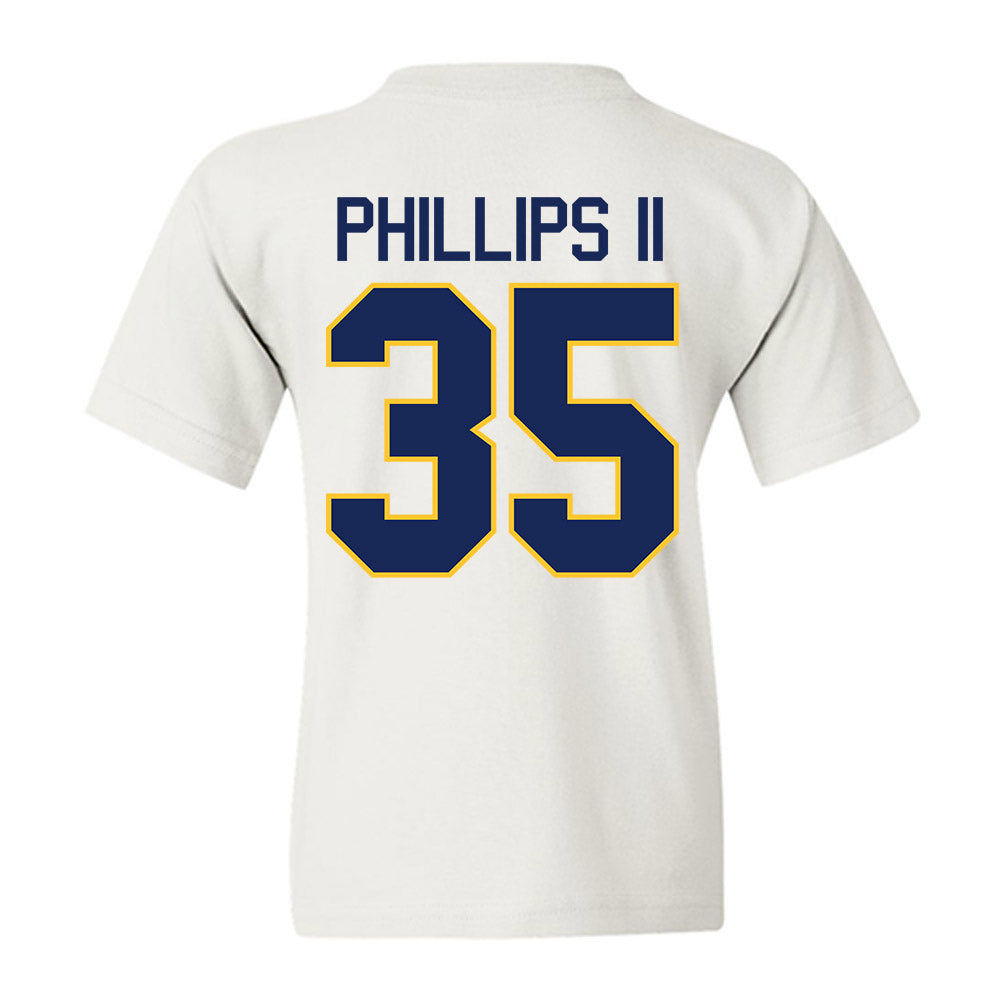 Marquette - NCAA Men's Basketball : Michael Phillips II - NCAA® March Madness® 2025 Shersey Youth T-Shirt-1