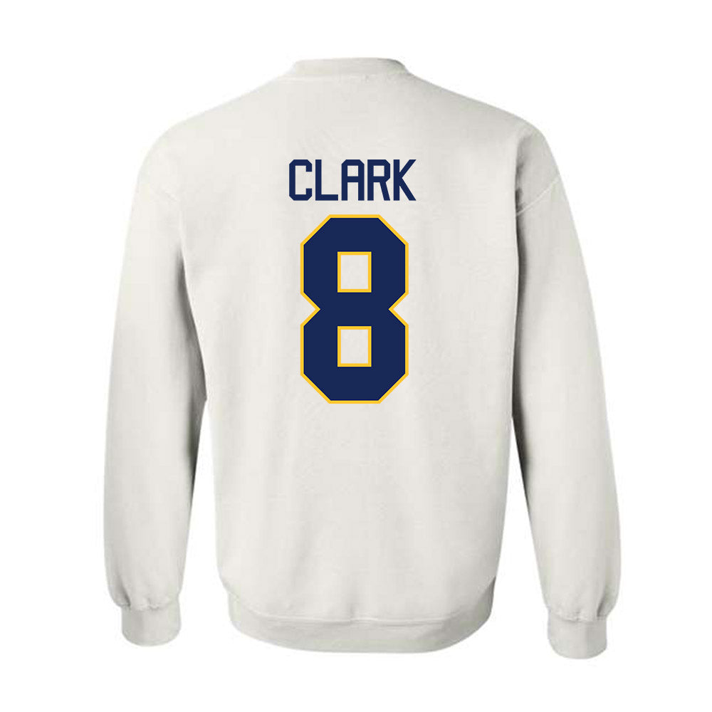 Marquette - NCAA Men's Basketball : Joshua Clark - NCAA® March Madness® 2025 Shersey Crewneck Sweatshirt-1