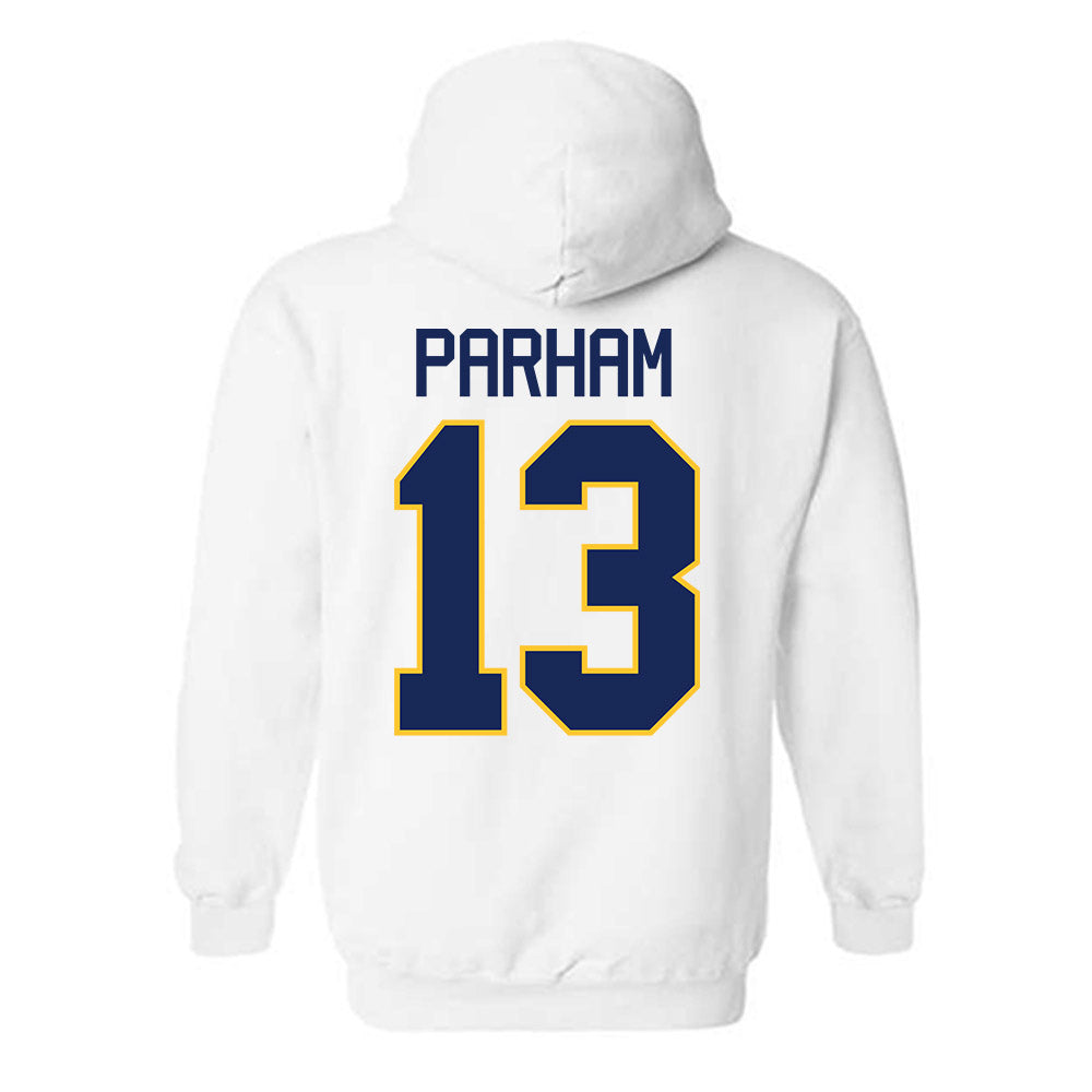 Marquette - NCAA Men's Basketball : Royce Parham - NCAA® March Madness® 2025 Shersey Hooded Sweatshirt-1