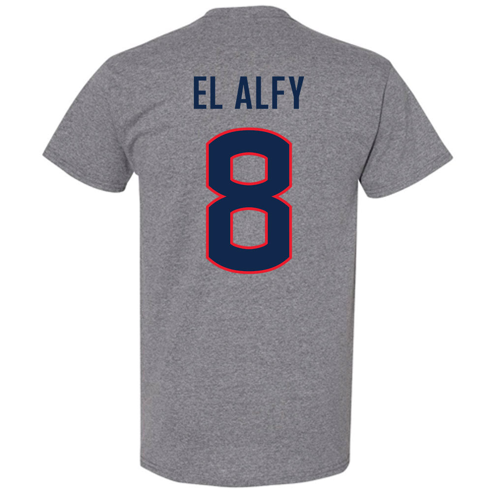 UConn - NCAA Women's Basketball : Jana El Alfy - NCAA® March Madness® 2025 Shersey T-Shirt-1