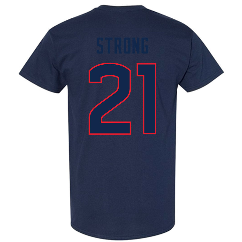 UConn - NCAA Women's Basketball : Sarah Strong - NCAA® March Madness® 2025 Shersey T-Shirt-1