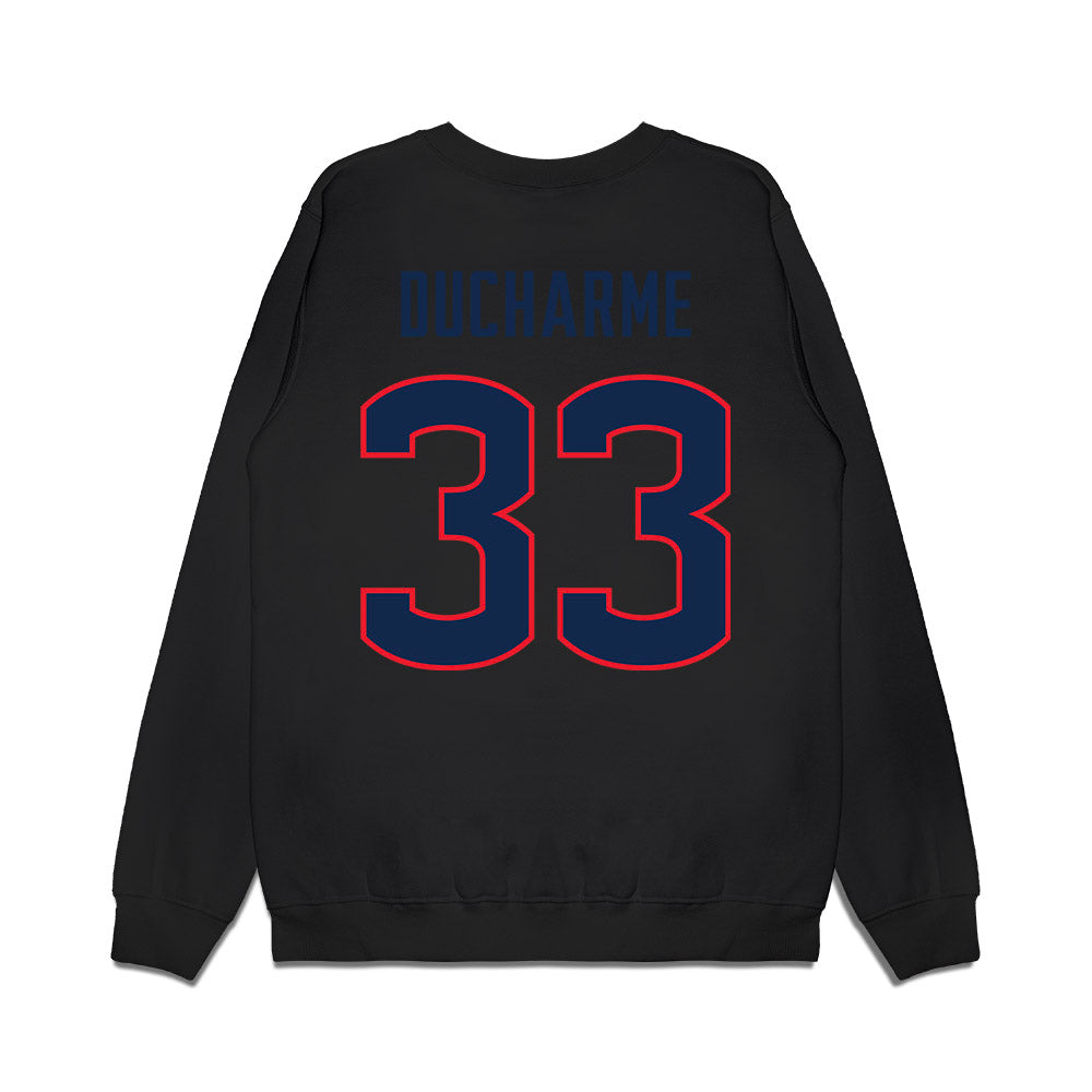 UConn - NCAA Women's Basketball : Caroline Ducharme - NCAA® March Madness® 2025 Final Four Premium Crewneck Sweatshirt-1