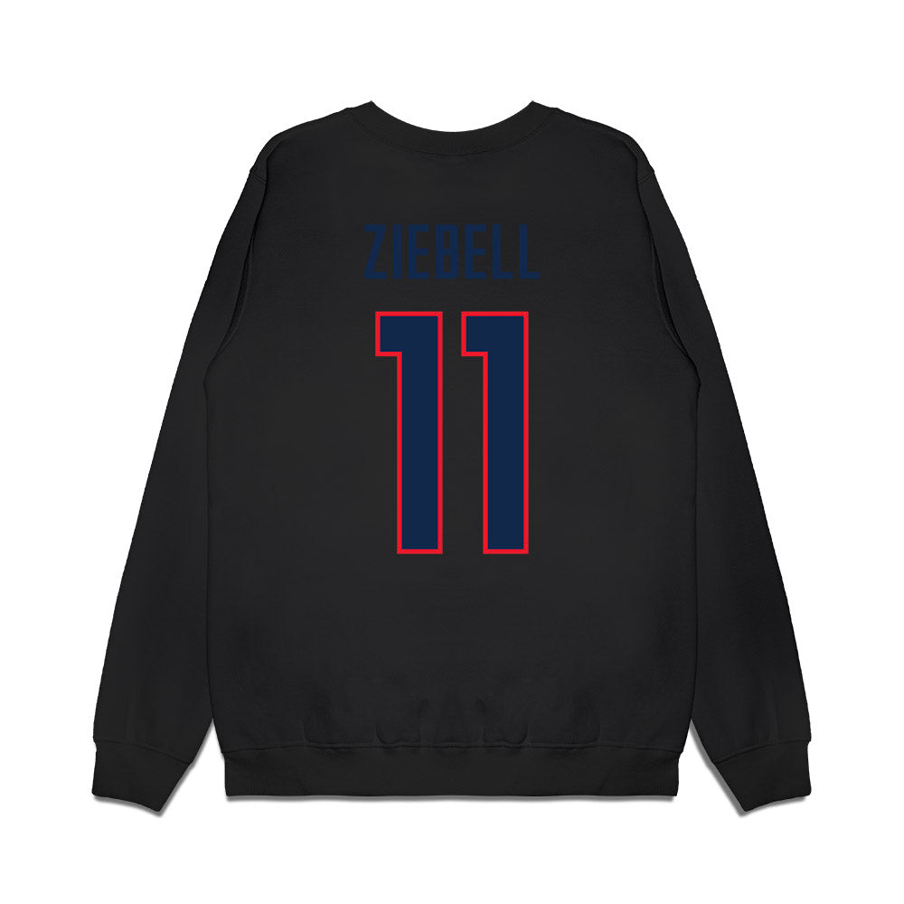 UConn - NCAA Women's Basketball : Allie Ziebell - NCAA® March Madness® 2025 Final Four Premium Crewneck Sweatshirt-1