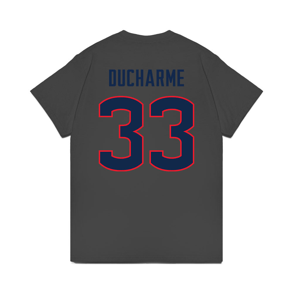 UConn - NCAA Women's Basketball : Caroline Ducharme - NCAA® March Madness® 2025 Final Four Premium T-Shirt-1