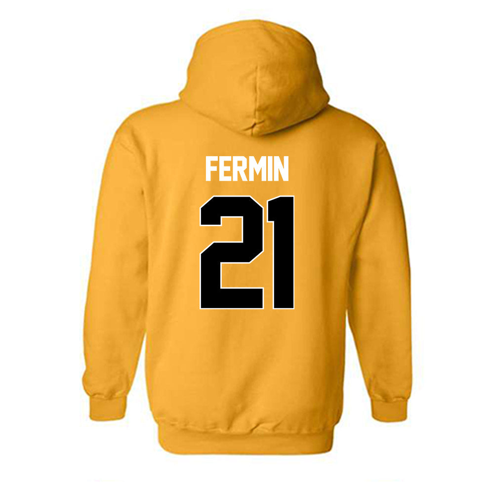 VCU - NCAA Men's Basketball : Christian Fermin - NCAA® March Madness® 2025 Shersey Hooded Sweatshirt-1