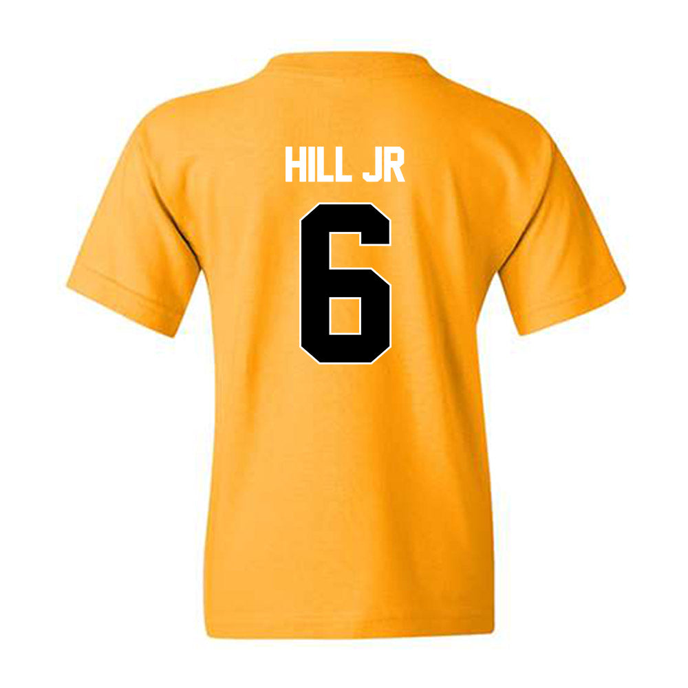 VCU - NCAA Men's Basketball : Terrence Hill Jr - NCAA® March Madness® 2025 Shersey Youth T-Shirt-1