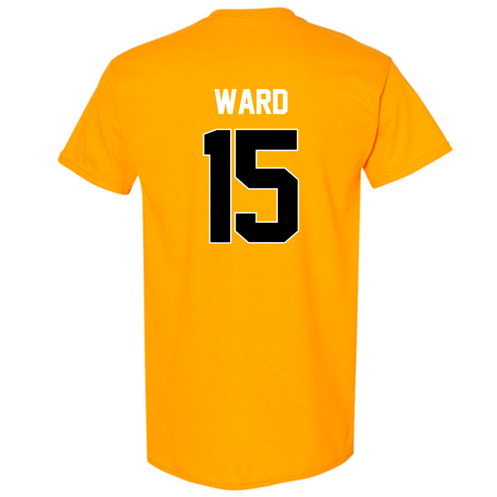 VCU - NCAA Men's Basketball : Tyrell Ward - NCAA® March Madness® 2025 Shersey T-Shirt-1