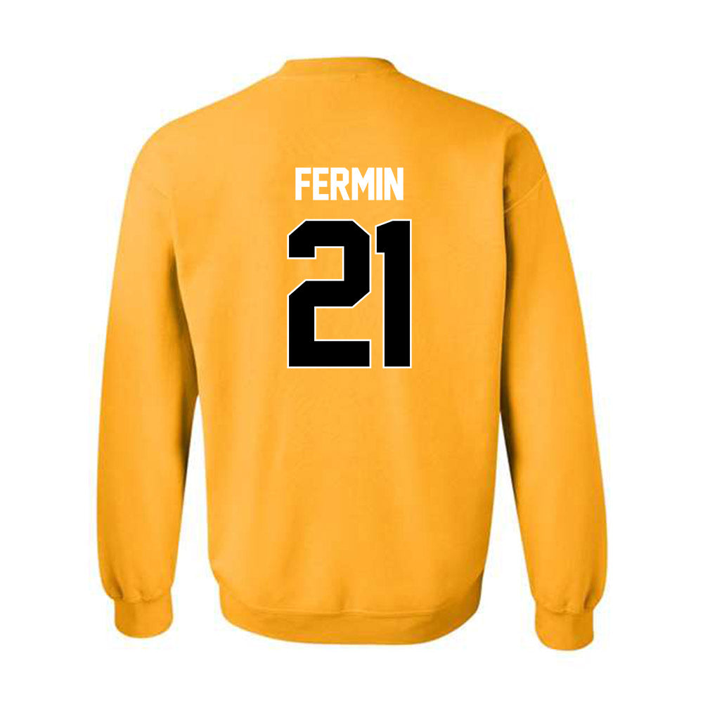VCU - NCAA Men's Basketball : Christian Fermin - NCAA® March Madness® 2025 Shersey Crewneck Sweatshirt-1