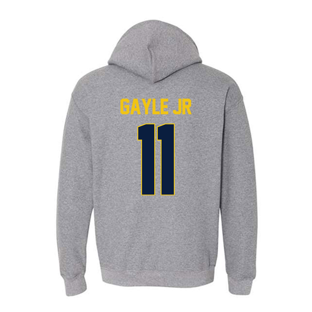 Michigan - NCAA Men's Basketball : Roddy Gayle Jr - NCAA® March Madness® 2025 Shersey Hooded Sweatshirt-1