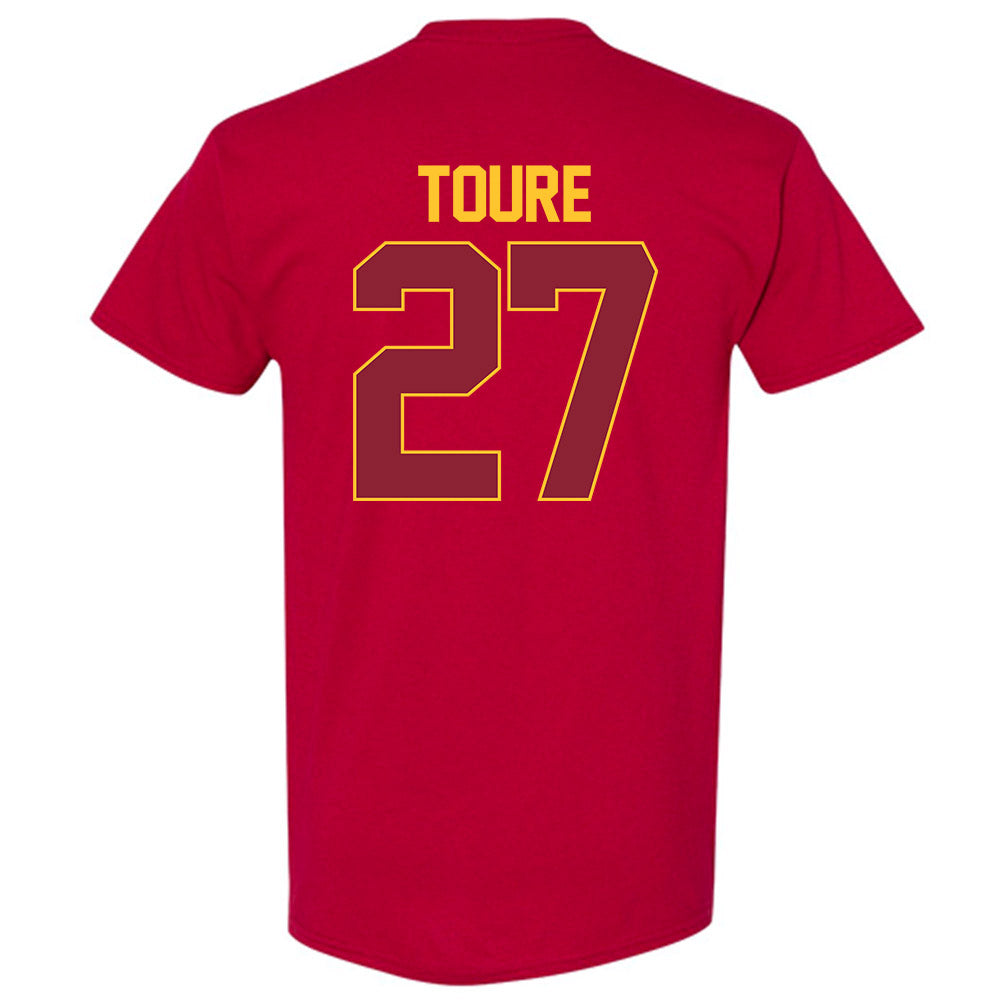 Iowa State - NCAA Men's Basketball : Killyan Toure - NCAA® March Madness® 2025 Shersey T-Shirt-1