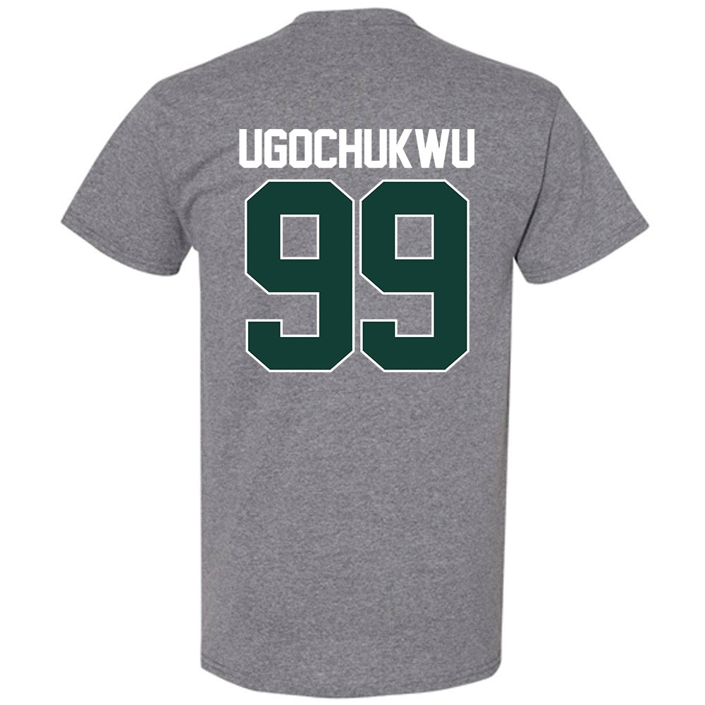 Michigan State - NCAA Men's Basketball : Divine-Collins Ugochukwu - NCAA® March Madness® 2025 Shersey T-Shirt-1