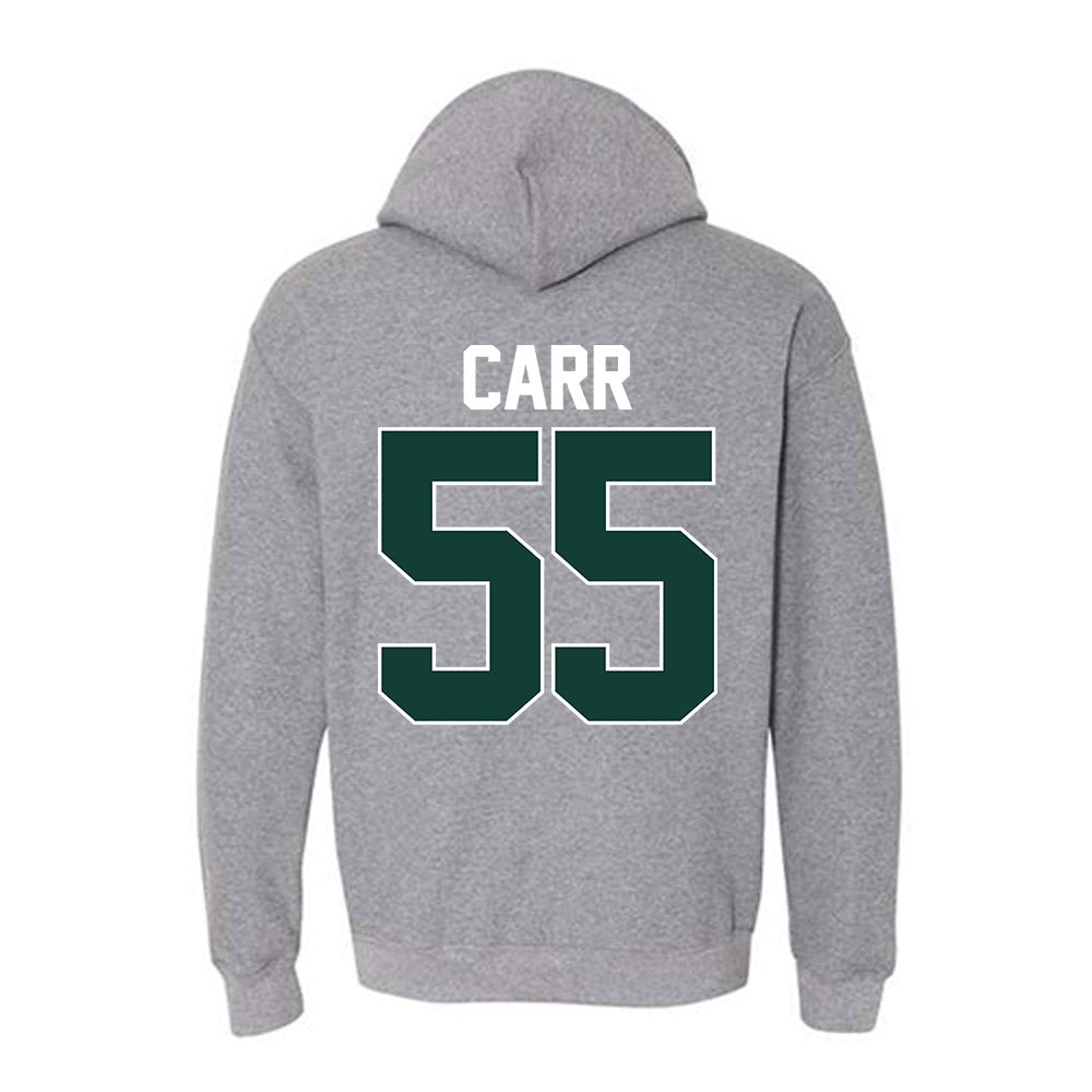 Michigan State - NCAA Men's Basketball : Coen Carr - NCAA® March Madness® 2025 Shersey Hooded Sweatshirt-1