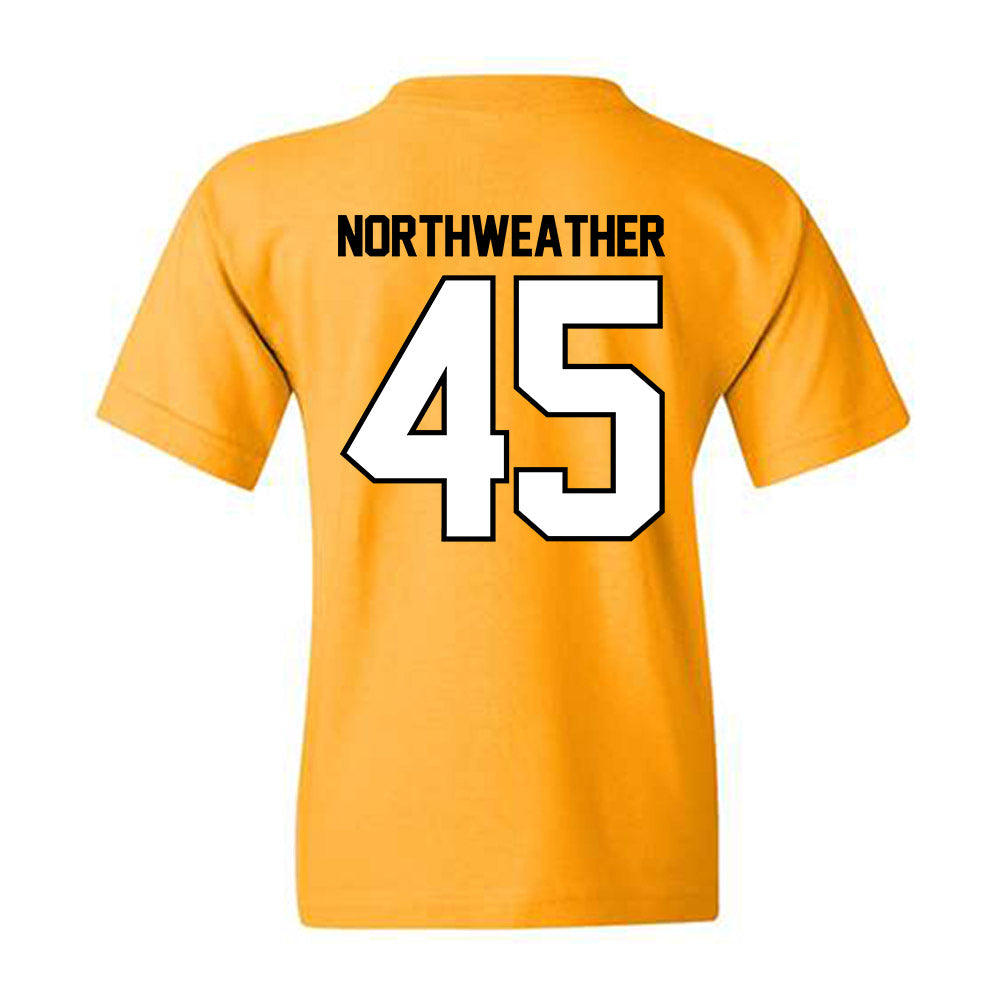 Missouri - NCAA Men's Basketball : Luke Northweather - NCAA® March Madness® 2025 Shersey Youth T-Shirt-1
