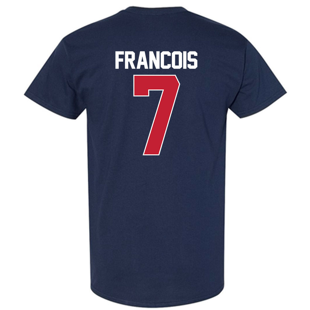 Arizona - NCAA Men's Basketball : Jackson Francois - NCAA® March Madness® 2025 Shersey T-Shirt-1