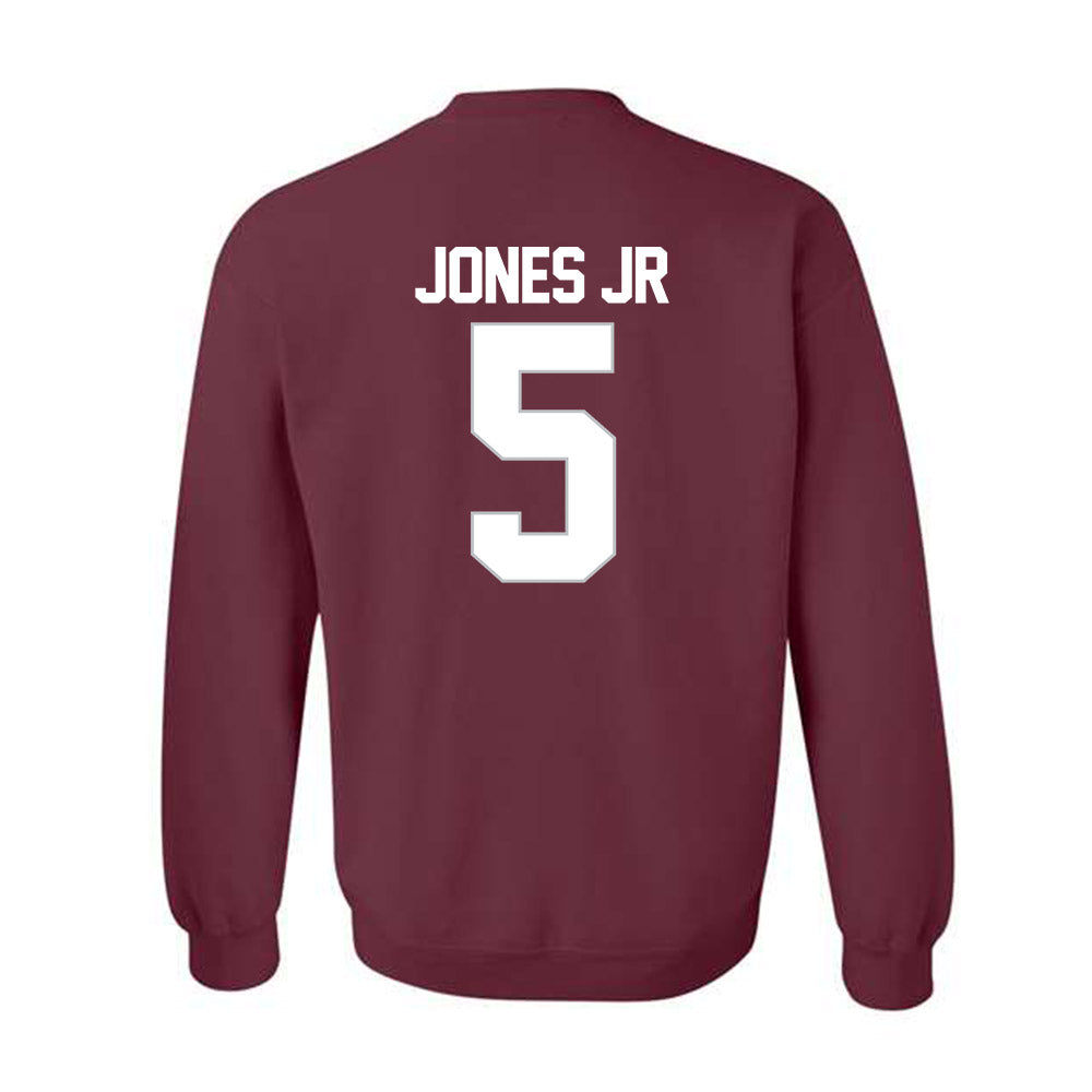 Mississippi State - NCAA Men's Basketball : Shawn Jones jr - NCAA® March Madness® 2025 Shersey Crewneck Sweatshirt-1