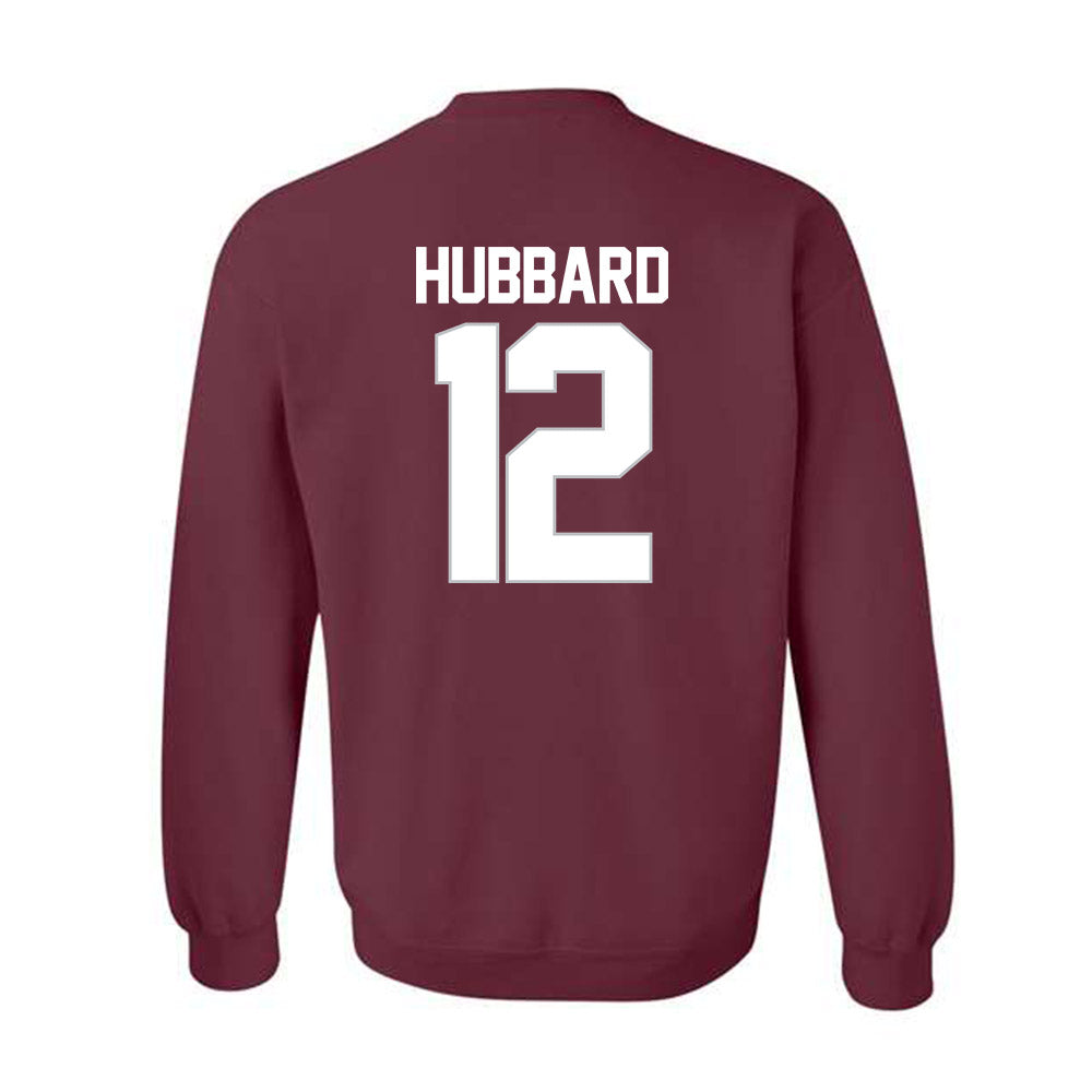 Mississippi State - NCAA Men's Basketball : Josh Hubbard - NCAA® March Madness® 2025 Shersey Crewneck Sweatshirt-1