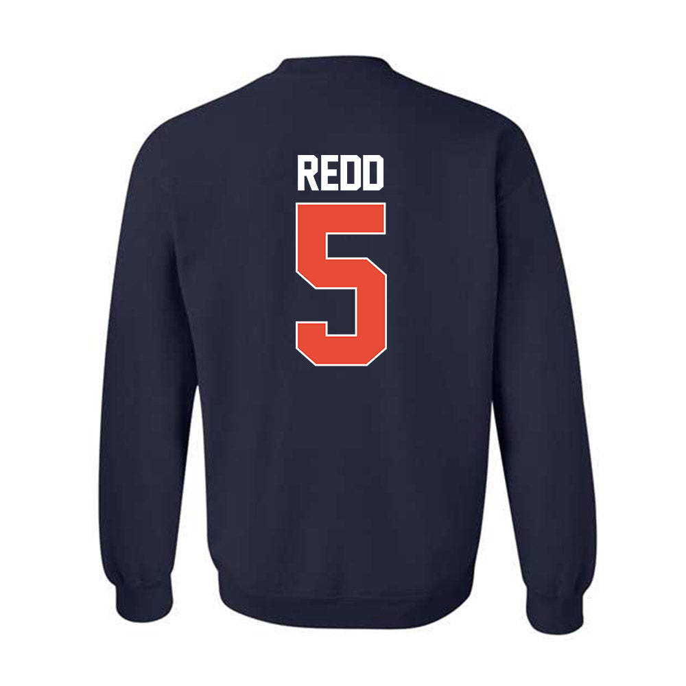Illinois - NCAA Men's Basketball : AJ Redd - NCAA® March Madness® 2025 Shersey Crewneck Sweatshirt-1