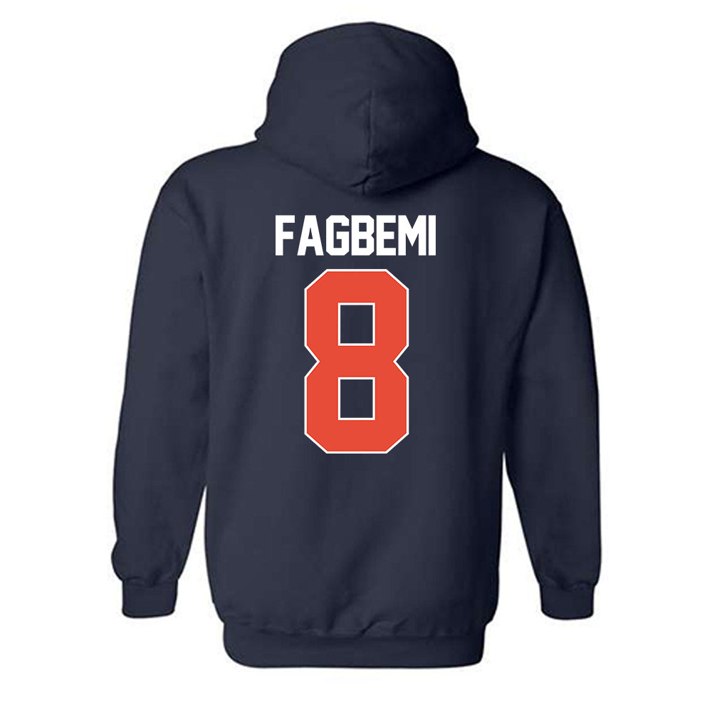 Illinois - NCAA Men's Basketball : Blake Fagbemi - NCAA® March Madness® 2025 Shersey Hooded Sweatshirt-1