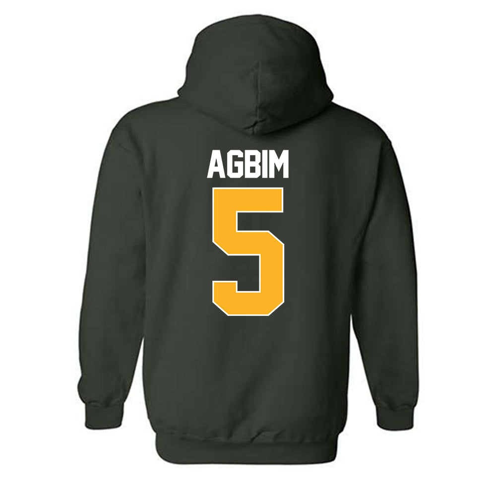 Baylor - NCAA Men's Basketball : Obi Agbim - NCAA® March Madness® 2025 Shersey Hooded Sweatshirt-1