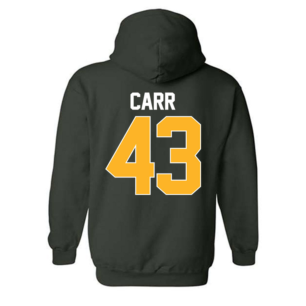 Baylor - NCAA Men's Basketball : Cameron Carr - NCAA® March Madness® 2025 Shersey Hooded Sweatshirt-1