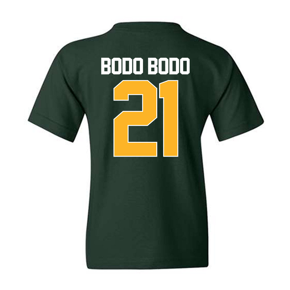 Baylor - NCAA Men's Basketball : Juslin Bodo Bodo - NCAA® March Madness® 2025 Shersey Youth T-Shirt-1
