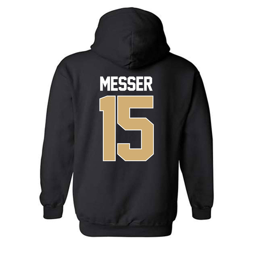 Vanderbilt - NCAA Men's Basketball : Coleson Messer - NCAA® March Madness® 2025 Shersey Hooded Sweatshirt-1