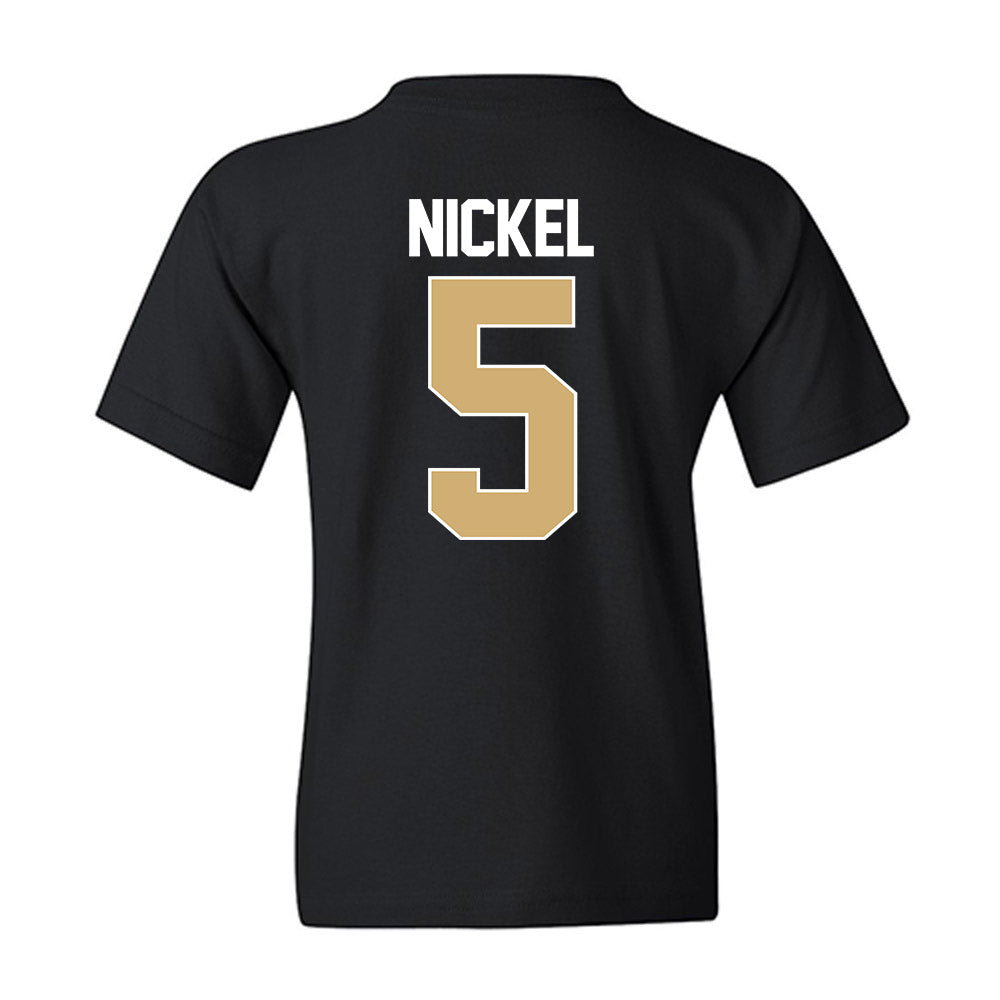 Vanderbilt - NCAA Men's Basketball : Tyler Nickel - NCAA® March Madness® 2025 Shersey Youth T-Shirt-1