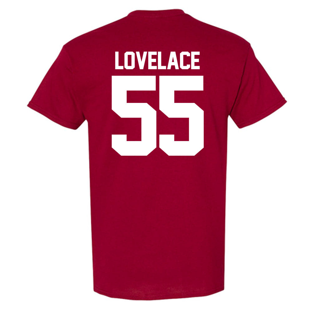 Oklahoma - NCAA Men's Basketball : Reid Lovelace - NCAA® March Madness® 2025 Shersey T-Shirt-1