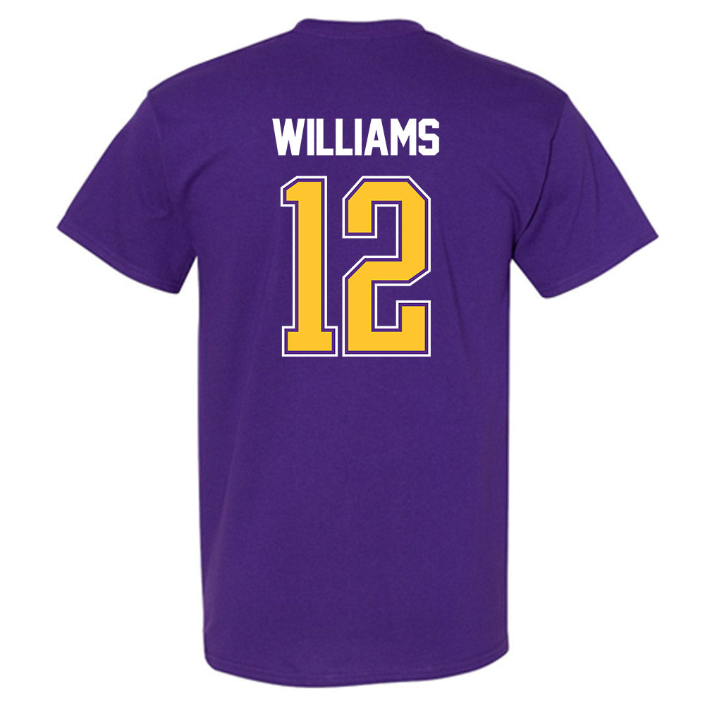 LSU - NCAA Women's Basketball : Mikaylah Williams - NCAA® March Madness® 2025 Shersey T-Shirt-1