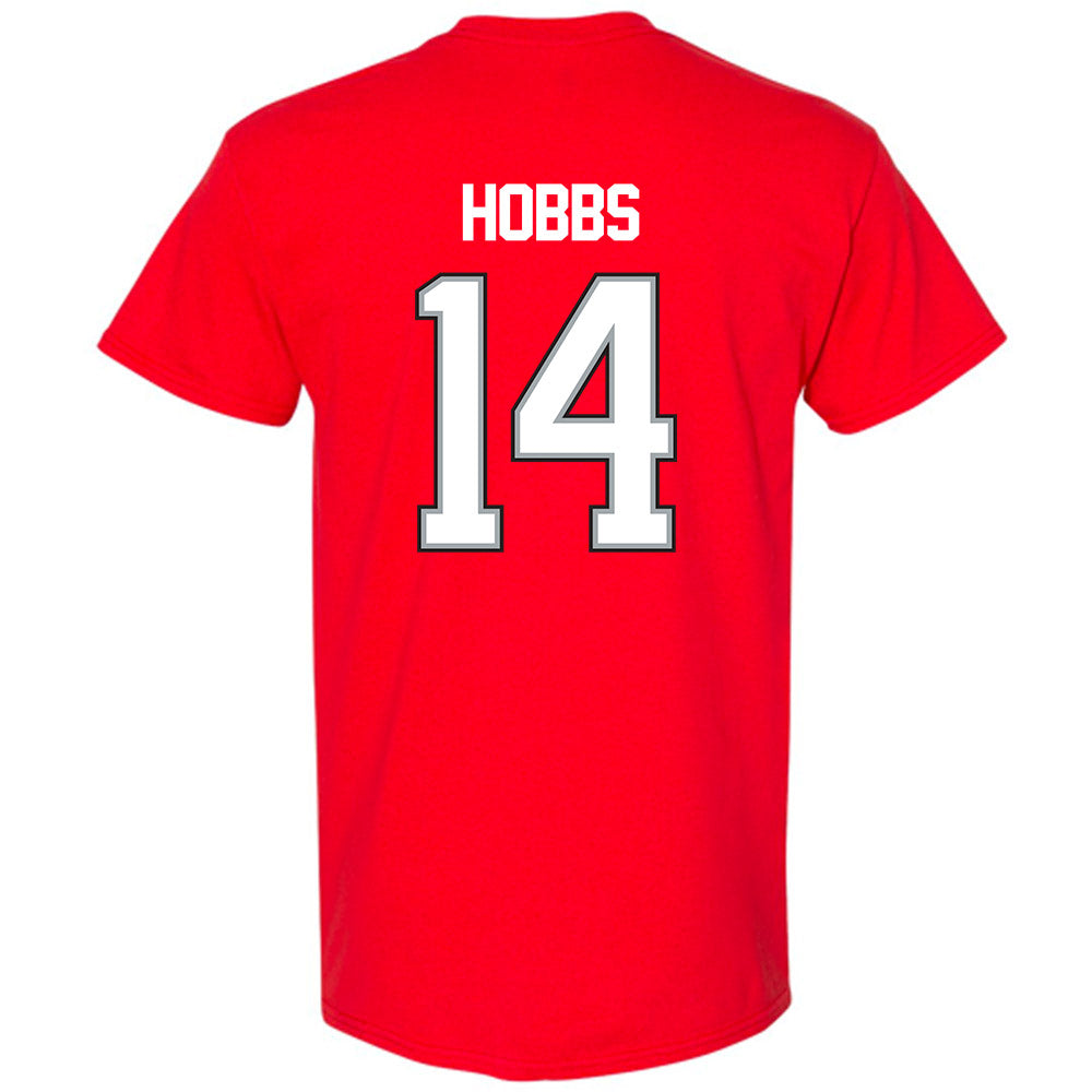 Ohio State - NCAA Women's Basketball : Ella Hobbs - NCAA® March Madness® 2025 Shersey T-Shirt-1