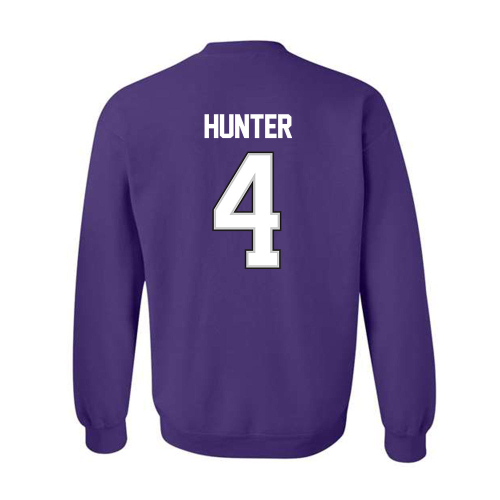 TCU - NCAA Women's Basketball : Donovyn Hunter - NCAA® March Madness® 2025 Shersey Crewneck Sweatshirt-1