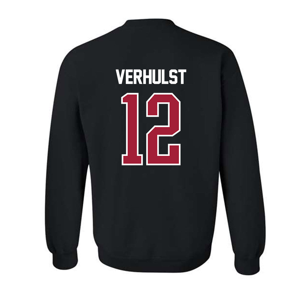 Oklahoma - NCAA Women's Basketball : Payton Verhulst - NCAA® March Madness® 2025 Shersey Crewneck Sweatshirt-1