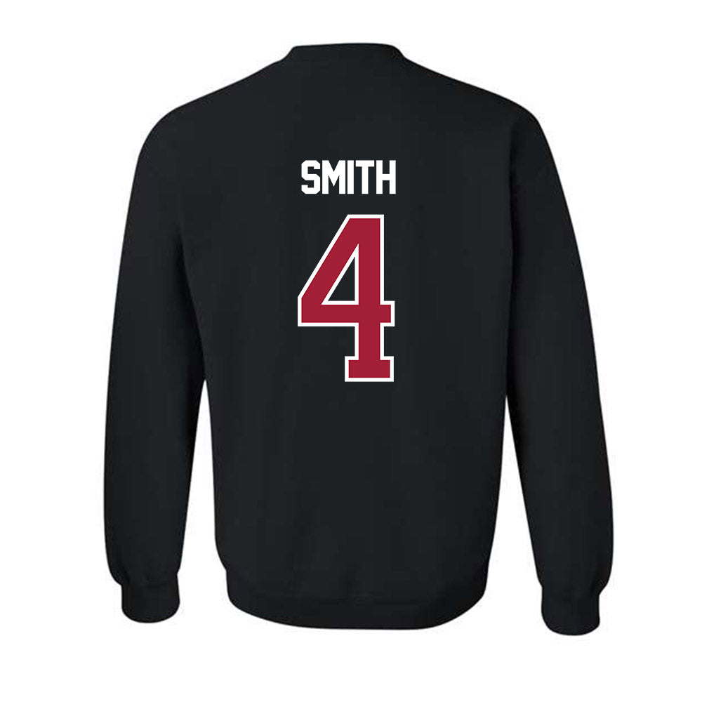 Oklahoma - NCAA Women's Basketball : Caya Smith - NCAA® March Madness® 2025 Shersey Crewneck Sweatshirt-1