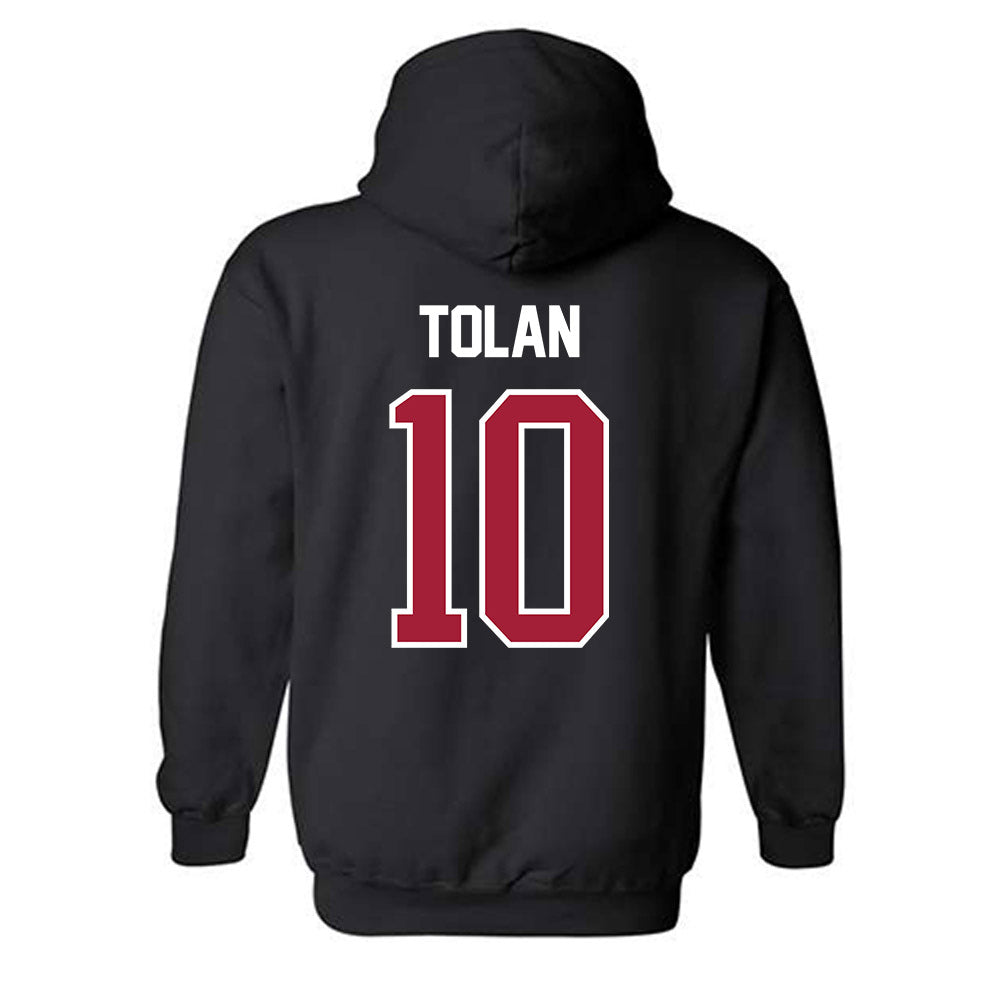 Oklahoma - NCAA Women's Basketball : Emma Tolan - NCAA® March Madness® 2025 Shersey Hooded Sweatshirt-1