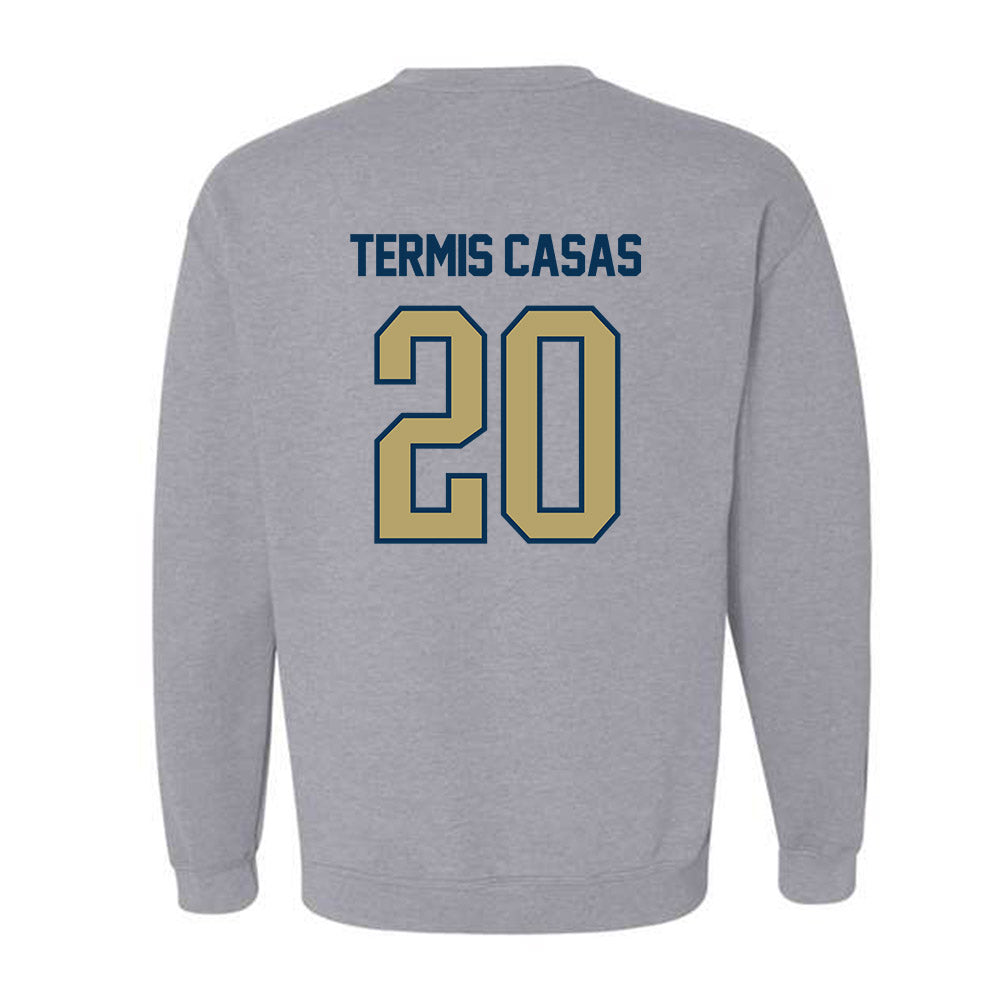 Georgia Tech - NCAA Women's Basketball : Ariadna Termis Casas - NCAA® March Madness® 2025 Shersey Crewneck Sweatshirt-1