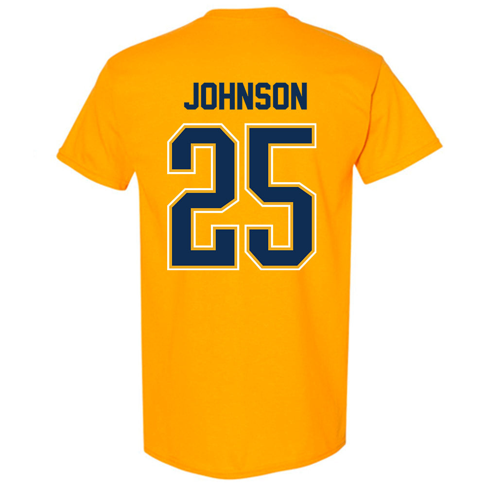 West Virginia - NCAA Women's Basketball : Loghan Johnson - NCAA® March Madness® 2025 Shersey T-Shirt-1