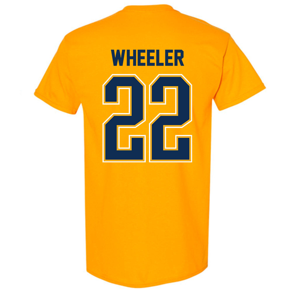 West Virginia - NCAA Women's Basketball : Kierra Wheeler - NCAA® March Madness® 2025 Shersey T-Shirt-1