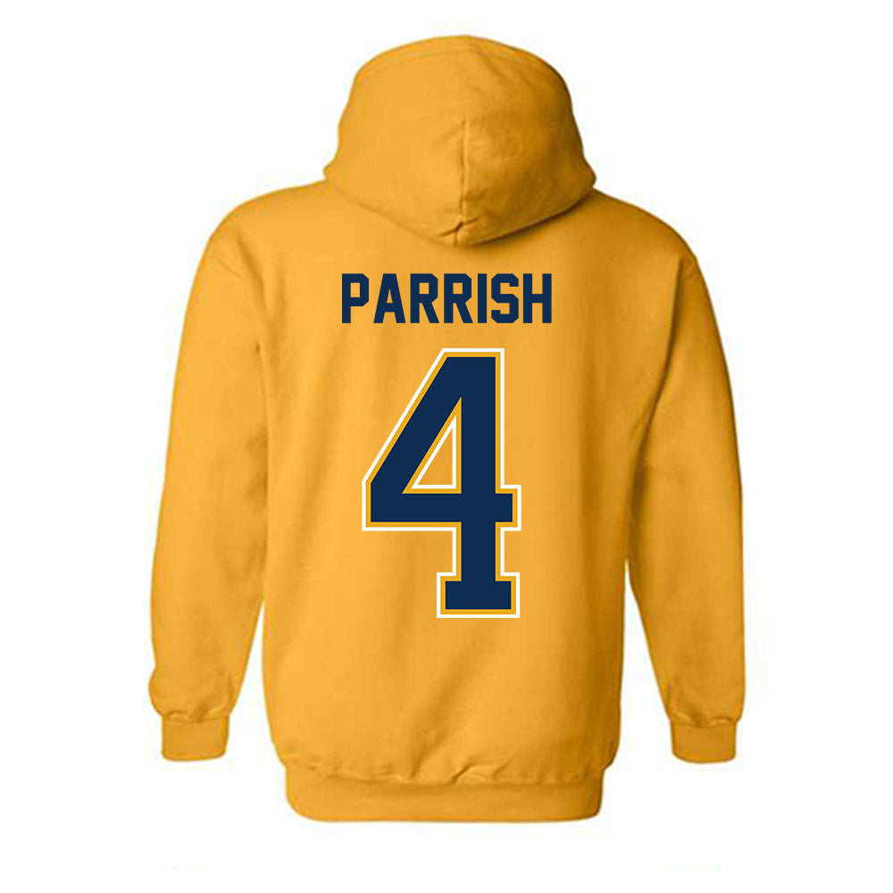 West Virginia - NCAA Women's Basketball : Madison Parrish - NCAA® March Madness® 2025 Shersey Hooded Sweatshirt-1
