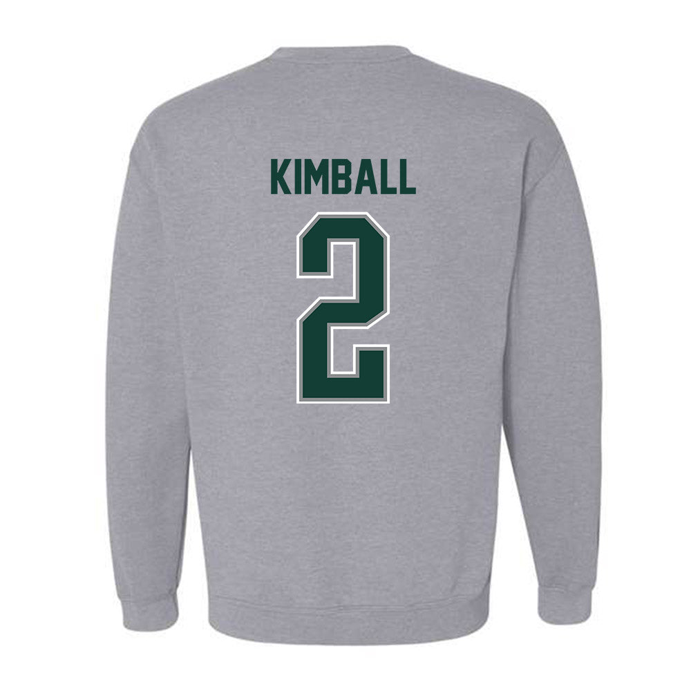Michigan State - NCAA Women's Basketball : Abbey Kimball - NCAA® March Madness® 2025 Shersey Crewneck Sweatshirt-1